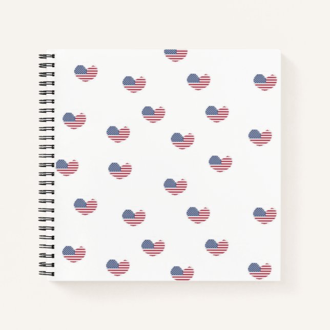 Love usa pattern notebook (Front)