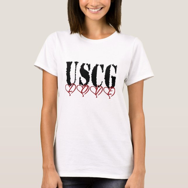 LOVE USCG T-Shirt (Front)