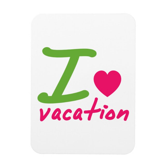 Love vacation magnet (Vertical)