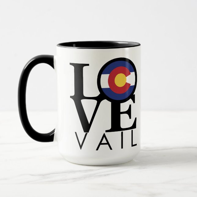 LOVE Vail Colorado Mug (Left)