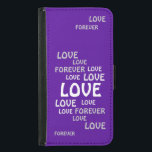 LOVE VALENTINE, BIRTHDAY, ANNIVERSARY WEDDING GIFT SAMSUNG GALAXY S5 WALLET CASE<br><div class="desc">This design is more suitable for gift for creative people.</div>