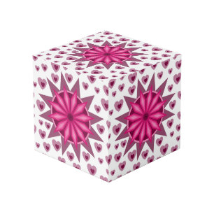 LOVE VALENTINE, BIRTHDAY PARTY GIFT WITH HEARTS CUBE