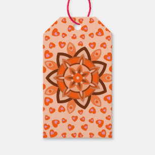 LOVE VALENTINE, BIRTHDAY, PARTY, GIFT WITH HEARTS TAGS