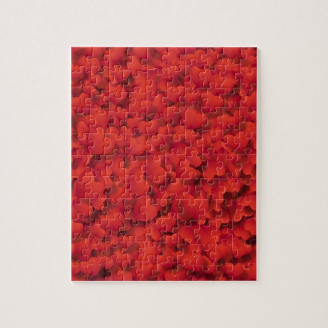 Love, Valentine, Day, Heart, Women, Pink, Rose Jigsaw Puzzle (Vertical)