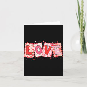 Love Valentine For Kid Boys Girls Women Youth Vale Card