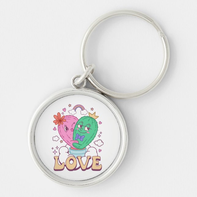 Love Valentine Key Ring (Front)