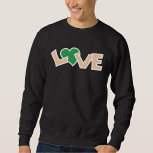 Love Valentine s Day Couple Relationship Heart In Sweatshirt