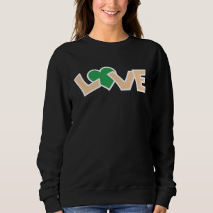 Love Valentine s Day Couple Relationship Heart  In Sweatshirt