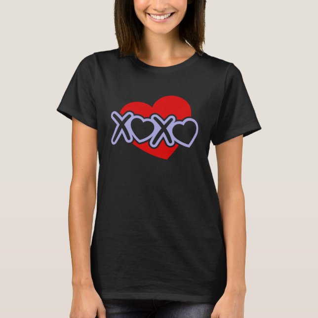 Love Valentine s Day Couple Relationship Heart  In T-Shirt (Front)
