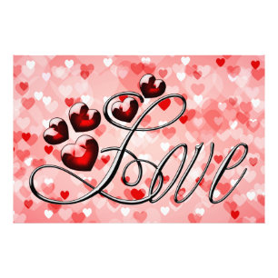 Love - Valentine's Day-31494 T-Shirt Photo Print