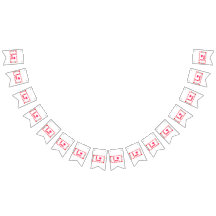 Love Valentine's Day Bunting Banner