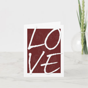 LOVE Valentine's Day Card