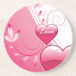Love Valentine's Day coaster