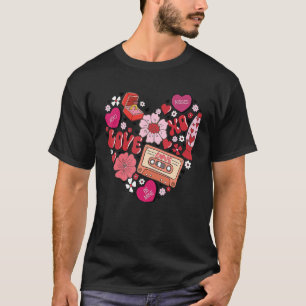 Love Valentine's Day Conversation Hearts Ring Pop  T-Shirt