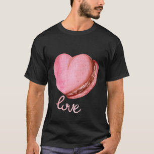 Love Valentine's Day Cute Cookie Graphic T-Shirt