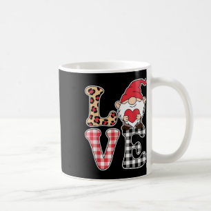 Love Valentines Day Gnomes Cute Red Hearts Gnome Coffee Mug