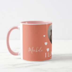 Love valentine's day Personalized Couples Photo Mug