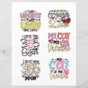 Love Valentines Day Romantic Scrapbook elements