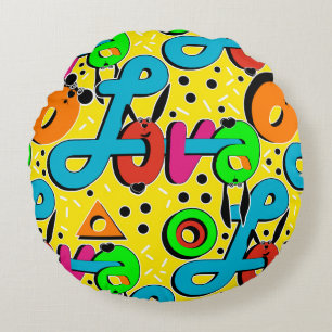 Love, Valentine's day Round Cushion