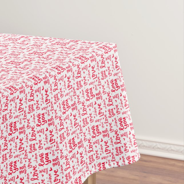 Love Valentine's Day Tablecloth (In Situ)