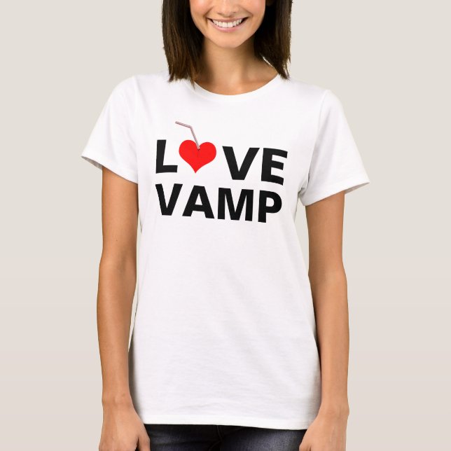 Love Vamp customisable T-Shirt (Front)