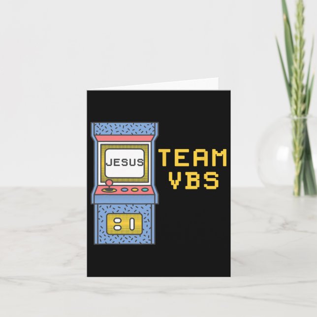 Love Vbs 2024 Video Game Vacation Bible School Ret Card (Front)