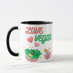 love vegan mug