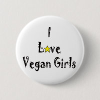 Love Vegans Button