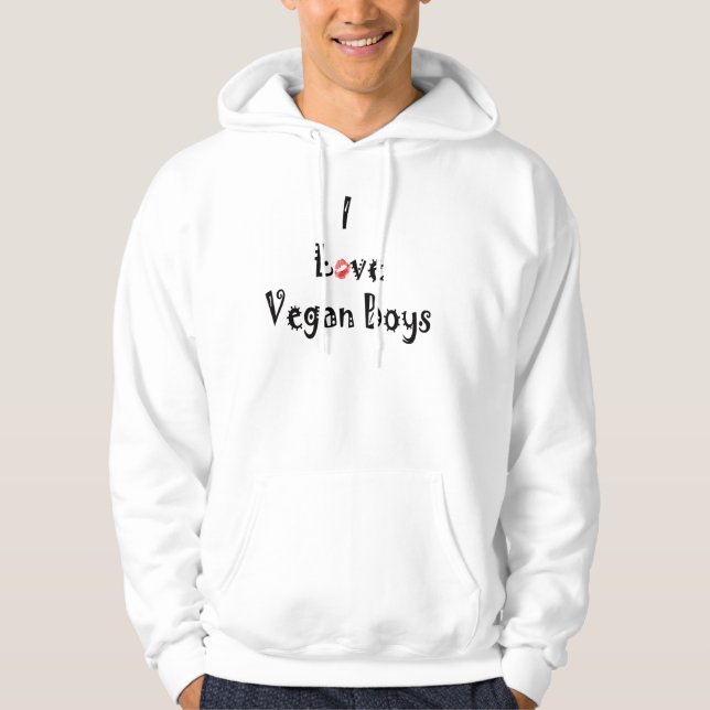 Love Vegans Hoody (Front)