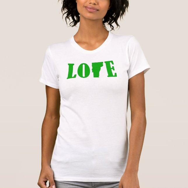 Love Vermont T-shirt (Front)