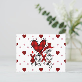 Love Vibes Only Postcard