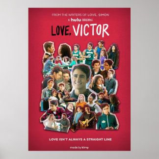 Love Victor Collage Poster