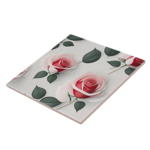 Love Vintage Popular Rose Collection Ceramic Tile
