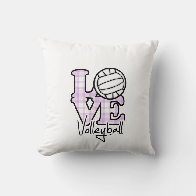 Love Volleyball Cushion (Front)