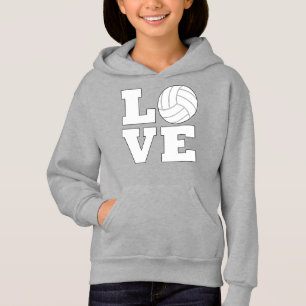 LOVE Volleyball Player or Team Cute Sports Girls