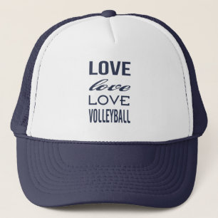 Love Volleyball Sports Hat