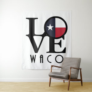 LOVE Waco Tapestry