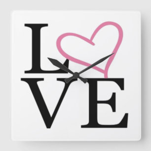 Love Wall Clock