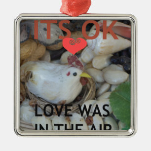 Love was in the Air Metal Tree Decoration