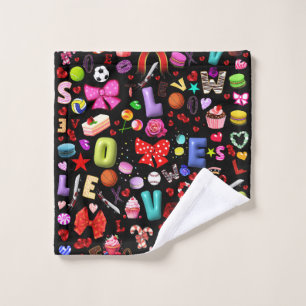 Love Wash Cloth