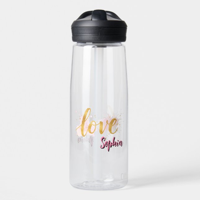 Love Water Bottle (Front)