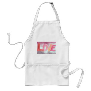 Love:WaterColor Standard Apron