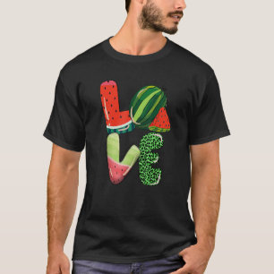 Love Watermelon Summer Vibes Watermelon For Men W T-Shirt
