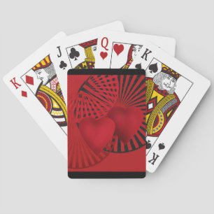 Love . Wedding  Playing Cards