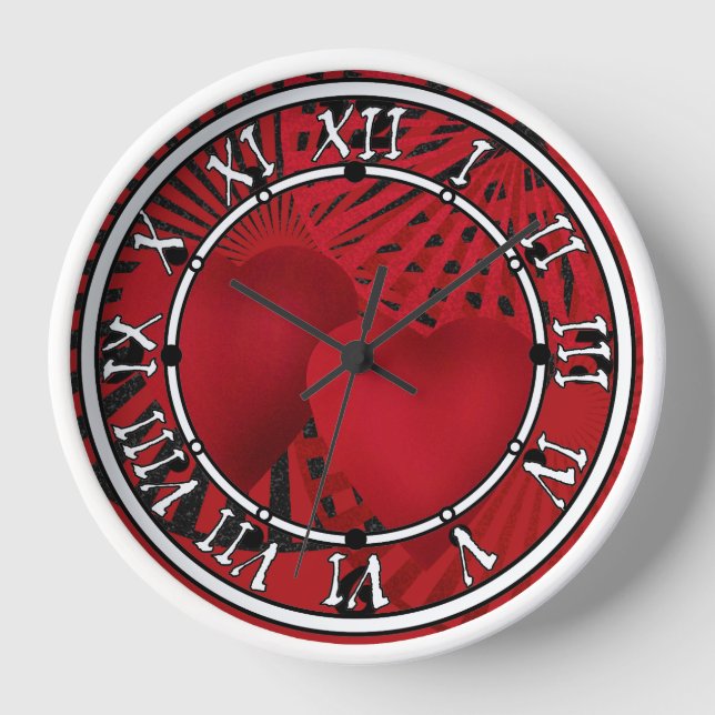 Love ,Wedding Square Wall Clock (Front)