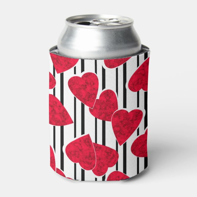 Love, wedding, Valentine's day Can Cooler (Can Front)