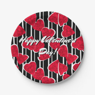 Love, wedding, Valentine's day Paper Plate