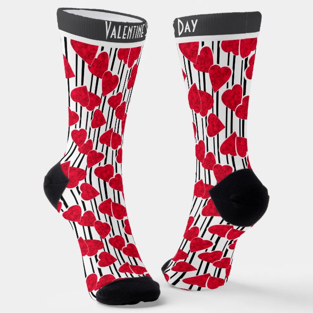 Love, wedding, Valentine's day Socks (Angled)