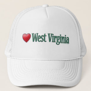 Love West Virginia Trucker Hat