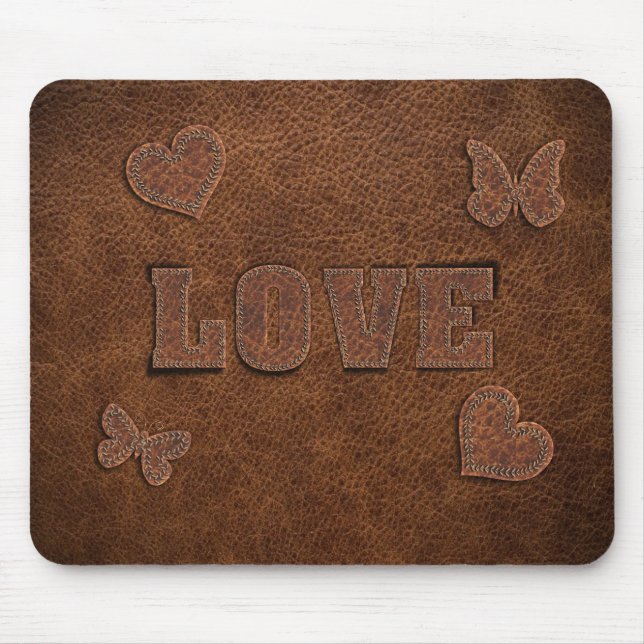 Love Western Style Mouse Pad (Front)
